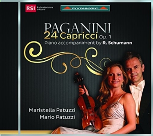 Maristella Patuzzi Mario Patuzzi - 24 Capriccio, Op. 1 i gruppen VI TIPSAR / Julklappstips CD hos Bengans Skivbutik AB (2253525)