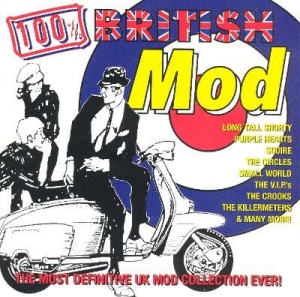 Blandade Artister - 100% British Mod i gruppen CD / Rock hos Bengans Skivbutik AB (2253905)