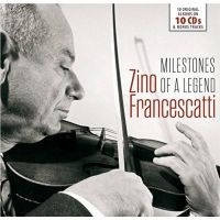 Francescatti Zino - Milestones Of A Legend i gruppen CD / Pop-Rock hos Bengans Skivbutik AB (2253962)