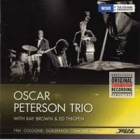 Peterson Oscar (Trio) - 1961 Cologne, Gurzenich Concert Hal i gruppen CD / Jazz hos Bengans Skivbutik AB (2258561)