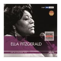 Fitzgerald Ella - Live In Cologne 1974 i gruppen VINYL / Jazz hos Bengans Skivbutik AB (2258615)