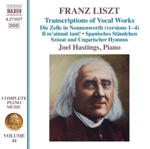 Joel Hastings - Transcriptions Of Vocal Works i gruppen Externt_Lager / Naxoslager hos Bengans Skivbutik AB (2279382)