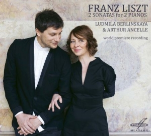 Ludmila Berlinskaya Arthur Ancelle - 2 Sonatas For 2 Pianos i gruppen CD / Klassiskt hos Bengans Skivbutik AB (2279592)