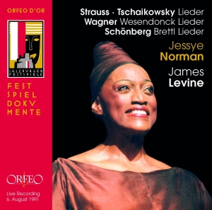 Jessye Norman James Levine - Lieder i gruppen Externt_Lager / Naxoslager hos Bengans Skivbutik AB (2279603)