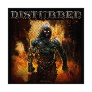 Disturbed - Indestructible Standard Patch i gruppen MERCHANDISE / Tygmärke / Hårdrock hos Bengans Skivbutik AB (2285403)