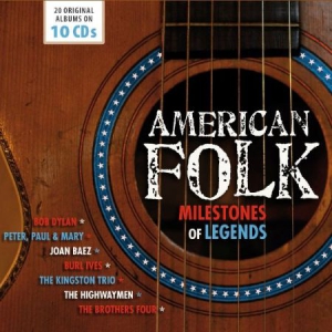 Blandade Artister - American Folk - Milestones Of Legen i gruppen CD / Elektroniskt hos Bengans Skivbutik AB (2377359)