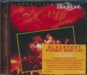 Blackfoot - Highway Song Live i gruppen CD / Pop-Rock hos Bengans Skivbutik AB (2379818)