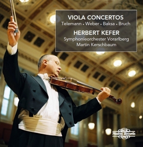 Herbert Kefer Symphonieorchester V - Viola Concertos i gruppen VI TIPSAR / Julklappstips CD hos Bengans Skivbutik AB (2389712)