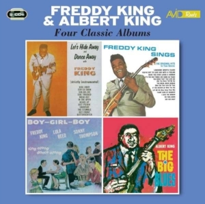 King Freddy / Albert King - Four Classic Albums i gruppen CD / Blues,Jazz,Pop-Rock hos Bengans Skivbutik AB (2392199)