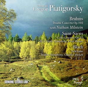 Piatigorsky Gregor - Tribute To Gregor Piatigorsky i gruppen VI TIPSAR / Julklappstips CD hos Bengans Skivbutik AB (2433533)