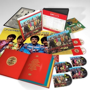 The beatles - Sgt Pepper's Lonely Hearts Club Band (US Boxset 4CD, DVD, BD) i gruppen CD / Pop-Rock hos Bengans Skivbutik AB (2480981)