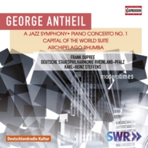 Antheil George - Jazz Symphony Piano Concerto No. 1 i gruppen Externt_Lager / Naxoslager hos Bengans Skivbutik AB (2495042)