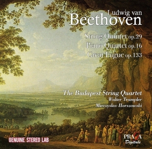 Beethoven Ludwig Van - String Quintet Op.29/Piano Qartet Op.16/Great Fugue i gruppen CD / Klassiskt,Övrigt hos Bengans Skivbutik AB (2517446)