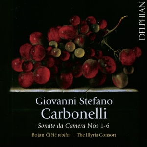 Carbonelli Giovanni Stefano - Sonate Da Camera, Nos 1–6 i gruppen Externt_Lager / Naxoslager hos Bengans Skivbutik AB (2522419)