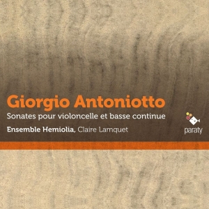 Antoniotto G. - Cello Sonatas & Bass Continuo i gruppen CD / Klassiskt,Övrigt hos Bengans Skivbutik AB (2523000)