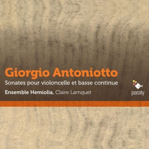 G. Antoniotto - Cello Sonatas & Bass Continuo i gruppen CD / Klassiskt,Övrigt hos Bengans Skivbutik AB (2523000)