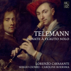 Telemann G P - Sonate À Flauto Solo i gruppen Externt_Lager / Naxoslager hos Bengans Skivbutik AB (2547851)