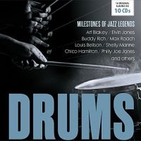 Blandade Artister - Drums - Milestones Of Legends i gruppen CD / Jazz hos Bengans Skivbutik AB (2548311)