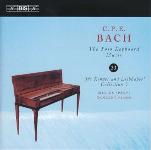 Bach C P E - Solo Keyboard Music, Vol. 33 i gruppen VI TIPSAR / Julklappstips CD hos Bengans Skivbutik AB (2551148)