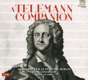 L Orfeo Barockorchester - A Telemann Companion i gruppen CD / Klassiskt,Övrigt hos Bengans Skivbutik AB (2551494)