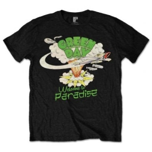 Green Day - Welcome To Paradise Uni Bl  i gruppen MERCHANDISE / T-shirt / Punk hos Bengans Skivbutik AB (2626228r)