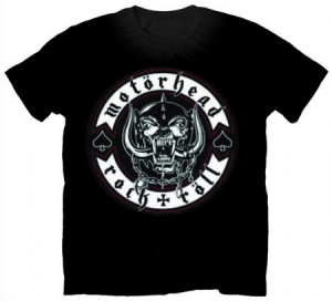 Motorhead - Biker Badge Uni Bl  i gruppen MERCHANDISE / T-shirt / Hårdrock hos Bengans Skivbutik AB (2626342r)