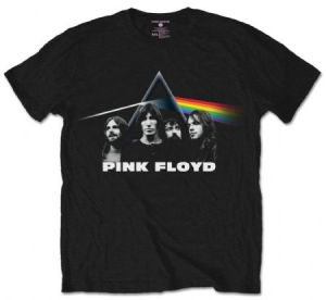 Pink Floyd DSOTM Band & Prism Black Mens T Shirt L - T-shirt L i gruppen ÖVRIGT / MK Test 6 hos Bengans Skivbutik AB (2628292)