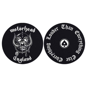 Motorhead - England/Louder Slipmat Pair i gruppen MERCHANDISE / Merch / Hårdrock hos Bengans Skivbutik AB (2645222)