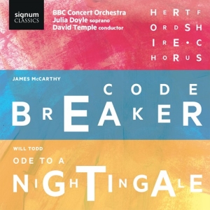 Mccarthy James Todd Will - Codebreaker & Ode To A Nightingale i gruppen VI TIPSAR / Julklappstips CD hos Bengans Skivbutik AB (2721338)