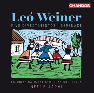 Weiner Leo - Five Divertimentos & Serenade i gruppen VI TIPSAR / Julklappstips CD hos Bengans Skivbutik AB (2728264)