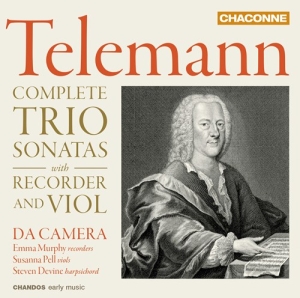 Telemann G P - Complete Trio Sonatas i gruppen VI TIPSAR / Julklappstips CD hos Bengans Skivbutik AB (2728267)