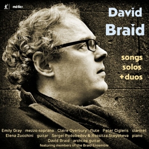 Braid David - Songs, Solos + Duos i gruppen VI TIPSAR / Julklappstips CD hos Bengans Skivbutik AB (2822287)