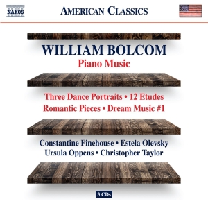 Bolcom William - Music For Solo Piano (3 Cd) i gruppen VI TIPSAR / Julklappstips CD hos Bengans Skivbutik AB (2925329)