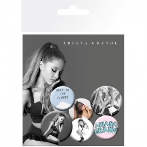 Ariana Grande - Badge Pack - Mix i gruppen MERCHANDISE / Merch / Pop-Rock hos Bengans Skivbutik AB (2989357)