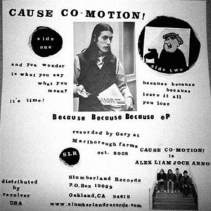 Cause Co-Motion! - Because Because Because i gruppen VINYL / Pop-Rock hos Bengans Skivbutik AB (3013853)
