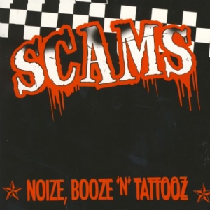 Scams - Noize Booze 'n' Tattooz i gruppen VINYL / Rock hos Bengans Skivbutik AB (3025162)