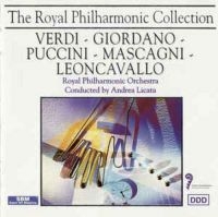 Royal Philharmonic Orchestra - Giordano, Verdi, Leoncavallo i gruppen CD / Pop-Rock hos Bengans Skivbutik AB (3042103)