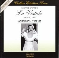 Callas/Corelli/Sordello/Votto - Spontini: La Vestale i gruppen CD / Pop-Rock hos Bengans Skivbutik AB (3042645)