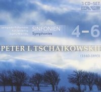 Leningrader Philharmonie/Mravinskye - Tschaikowsky: Sinfonien 4-6 i gruppen CD / Pop-Rock hos Bengans Skivbutik AB (3042660)