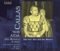 Callas/De Monaco/Fabritis - Verdi: Aida i gruppen CD / Pop-Rock hos Bengans Skivbutik AB (3042728)