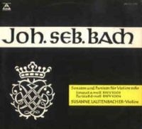 Lautenbacher Susanne - Bach: Sonaten Und Partiten Für Viol i gruppen CD / Pop-Rock hos Bengans Skivbutik AB (3042799)