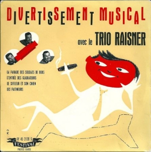 Trio Raisner - Trio Raisner -Harmonica Parade i gruppen CD / Pop hos Bengans Skivbutik AB (3042876)