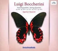 Appënyi-Quartett - Boccherini: Streichquartette i gruppen CD / Pop-Rock hos Bengans Skivbutik AB (3042908)