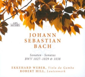 Weber/Hill - Bach:Sonaten Bwv1027-1029&1038 i gruppen CD / Pop hos Bengans Skivbutik AB (3042934)
