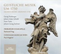 Freiburger Domkapelle/Hug/Concilium - Geistliche Musik Um 1750 i gruppen CD / Pop-Rock hos Bengans Skivbutik AB (3042958)