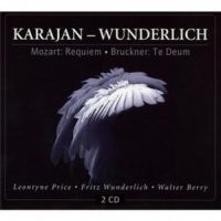 Karajanherbert Von/Wunderlich Fritz - Mozart: Requiem/Bruckner: Tedeum i gruppen CD / Pop-Rock hos Bengans Skivbutik AB (3043309)