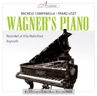 Campanella Michele - Liszt: Wagners Flügel Steinway i gruppen CD / Pop-Rock hos Bengans Skivbutik AB (3043339)