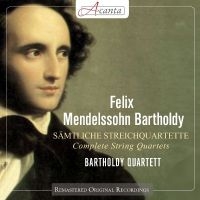 Bartholdy-Quartett - Mendelssohn:Streichquartette i gruppen CD / Pop-Rock hos Bengans Skivbutik AB (3043345)