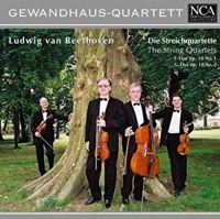 Gewandhaus-Quartett - Beethoven: Streichquart. Op.18 i gruppen CD / Pop-Rock hos Bengans Skivbutik AB (3043422)