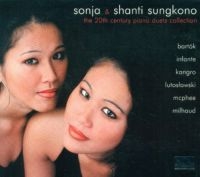 Sungkono Sonja /Sungkono Shanti - 20Th Century Piano Duett i gruppen CD / Pop-Rock hos Bengans Skivbutik AB (3043430)